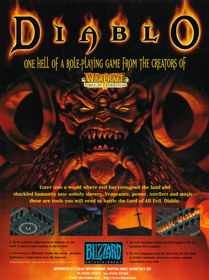 Diablo - Advertisement Flyer - Front