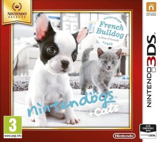Nintendogs + Cats: French Bulldog & New Friends - Box - Front