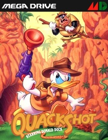 QuackShot Starring Donald Duck - Fanart - Box - Front