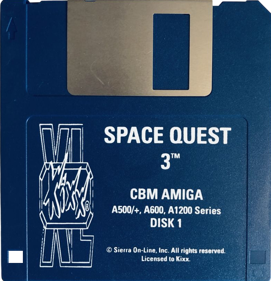 Space Quest III: The Pirates of Pestulon - Disc Image
