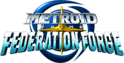 Metroid Prime: Federation Force - Clear Logo