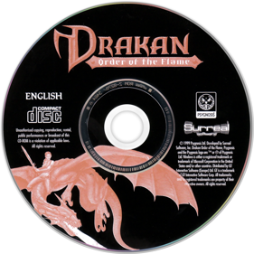 Drakan: Order of the Flame - Disc Image