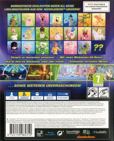Nickelodeon All-Star Brawl - Box - Back