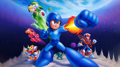 Mega Man V - Fanart - Background