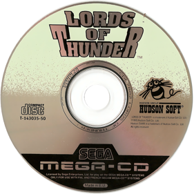 Lords of Thunder - Disc