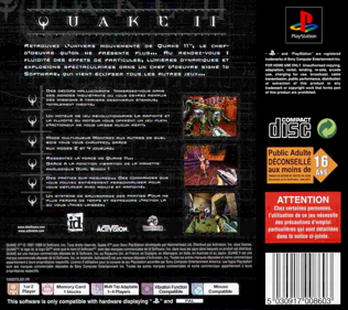 Quake II - Box - Back