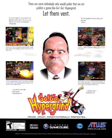 Go! Go! Hypergrind - Advertisement Flyer - Front
