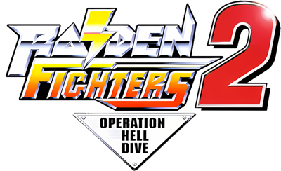 Raiden Fighters 2: Operation Hell Dive - Clear Logo Image
