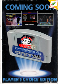 WCCW 64 - Advertisement Flyer - Front