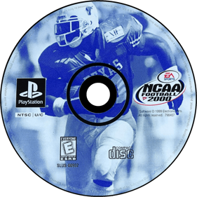 NCAA Football 2000 - Disc Image