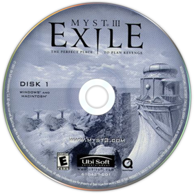 Myst III: Exile - Disc