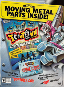 Toontown Online - Advertisement Flyer - Front