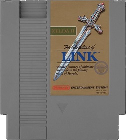 Zelda II: The Adventure of Link - Cart - Front
