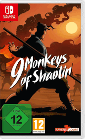 9 Monkeys of Shaolin - Box - Front - Reconstructed