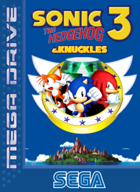 Sonic & Knuckles / Sonic the Hedgehog 3 - Fanart - Box - Front
