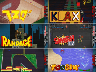 Arcade Party Pak - Screenshot - Game Select