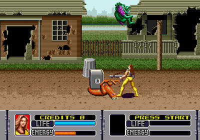 Alien Storm - Screenshot - Gameplay