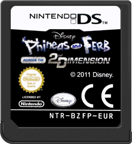 Phineas and Ferb: Across the 2nd Dimension - Cart - Front Image