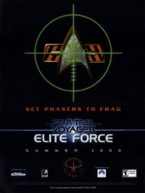 Star Trek: Voyager: Elite Force - Advertisement Flyer - Front