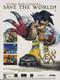 Vexx - Advertisement Flyer - Front
