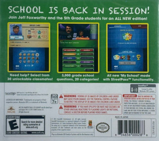 Are You Smarter than a 5th Grader - Box - Back