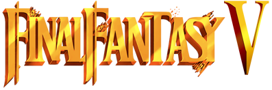 Final Fantasy V - Clear Logo