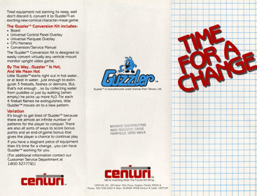 Guzzler - Advertisement Flyer - Back
