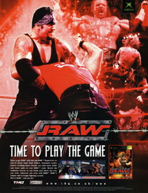 WWF Raw - Advertisement Flyer - Front