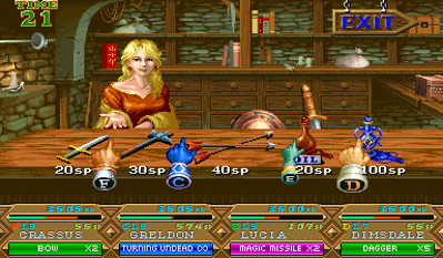 Dungeons & Dragons: Tower of Doom - Screenshot - Gameplay