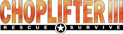 Choplifter III: Rescue-Survive - Clear Logo Image