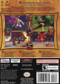 Spyro: A Hero's Tail - Box - Back Image