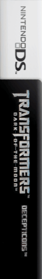 Transformers: Dark of the Moon: Decepticons - Box - Spine