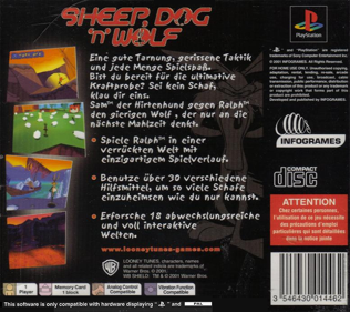 Looney Tunes: Sheep Raider - Box - Back