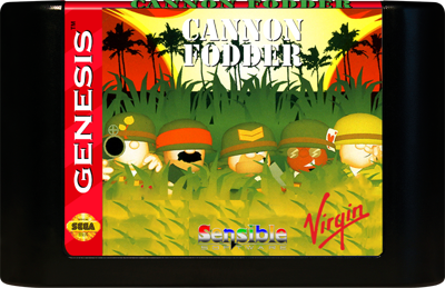 Cannon Fodder - Fanart - Cart - Front