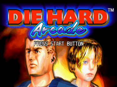 Die Hard Arcade - Screenshot - Game Title Image