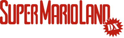 Super Mario Land DX - Clear Logo
