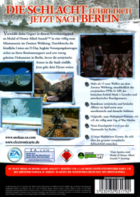 Medal of Honor: Allied Assault: Spearhead - Box - Back
