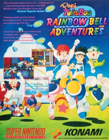 Pop'n TwinBee - Advertisement Flyer - Front