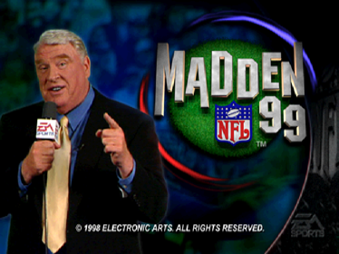 Madden NFL 99 - Screenshot - Game Title Image