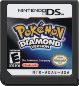 Pokémon Diamond Version - Cart - Front Image