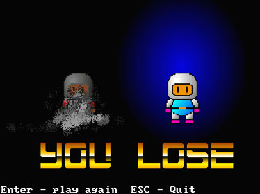 3D Bomber - Screenshot - Game Over