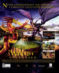 Wrath Unleashed - Advertisement Flyer - Front