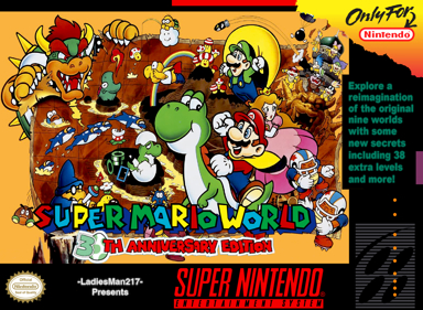 Super Mario World: 30th Anniversary Edition - Fanart - Box - Front