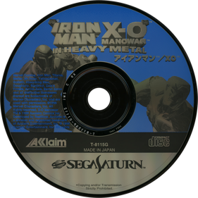 Iron Man / X-O Manowar in Heavy Metal - Disc Image