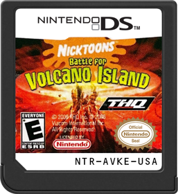 Nicktoons Battle for Volcano Island - Cart - Front Image