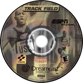 ESPN International Track & Field - Disc Image