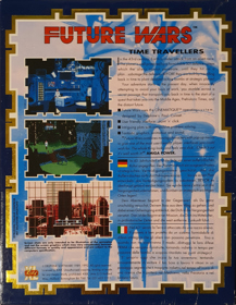 Future Wars: Adventures in Time - Box - Back