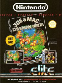 Joe & Mac - Advertisement Flyer - Front