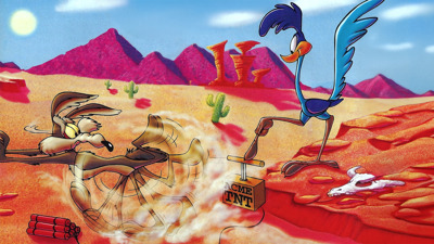 Desert Demolition Starring Road Runner and Wile E. Coyote - Fanart - Background