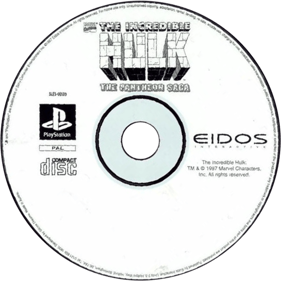 The Incredible Hulk: The Pantheon Saga - Disc Image